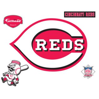 Fathead Cincinnati Reds Logo Vinyl Wall Graphic  Meijer