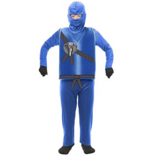 Blue Ninja Boys Costume   Sizes XS S M L XL