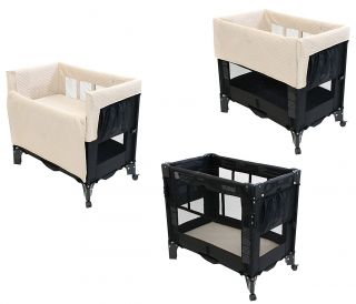 Arms Reach Concepts Inc. Mini Convertible Co Sleeper   Black/Toffee