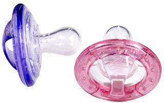 Nuby Natural Touch Cherry Pacifier 6+ Months   2 pack  Pink