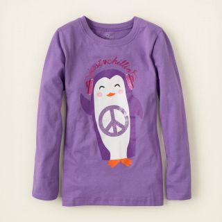 girl   peace penguin graphic tee  Childrens Clothing  Kids Clothes 