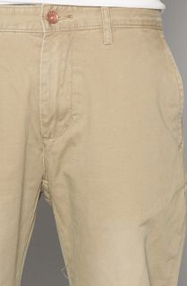 Obey The Trademark Chino Pants in Warm Khaki  Karmaloop   Global 