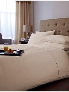 Hotel Collection 500 TC super king size duvet cover set cream   House 
