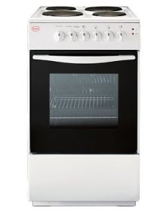 Swan SX1010ES1 50cm Single Oven Electric Cooker   White Very.co.uk