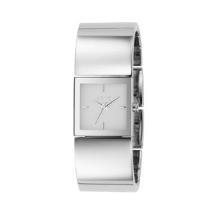 DKNY® Ladies Stainless Cuff White Watch      Canada