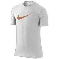 Nike Football Graphic T Shirt   Mens   Grey / Orange