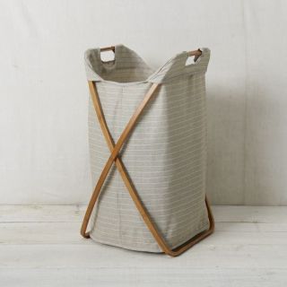 Bamboo Laundry Hamper   Single