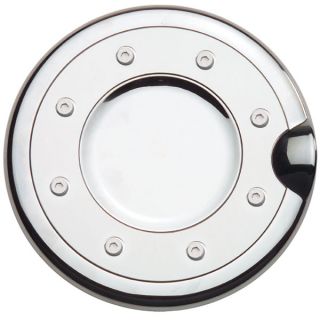 Putco Chrome Fuel Door Covers (Yours May Vary) Fuel Door Before Chrome 