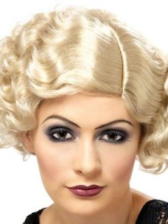 1920s Flapper   Blonde Wig Littlewoods