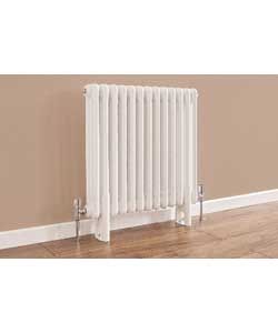 Homebase   Classico 4 Column Radiator   White   602x609mm customer 