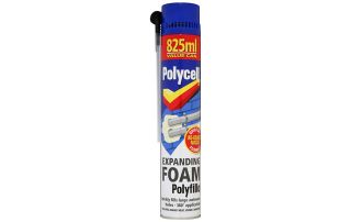 Expanding Foam Polyfilla   825ml from Homebase.co.uk 