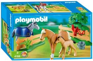 PLAYMOBIL 4188 Pferdewelt Pferdekoppel, PLAYMOBIL®   myToys.de