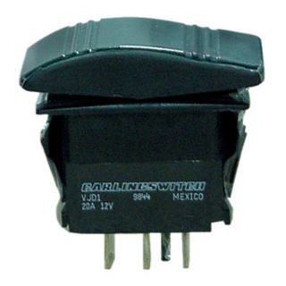 Seachoice Contura Rocker Switch, On / Off, 2 Terminals (spst)   555160 