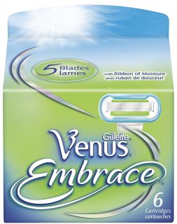Gillette Venus Embrace Refill Cartridges   