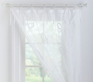 Butterfly Ruffle Sheer  Pottery Barn Kids