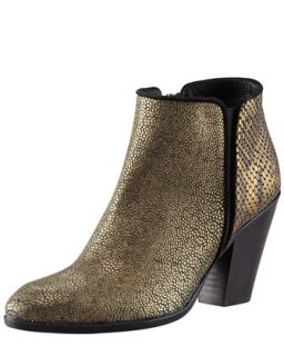 Chunky Woven Lace Up Bootie   Bergdorf Goodman