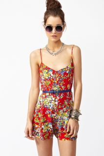 Hannah Floral Romper in Clothes Sale at Nasty Gal 