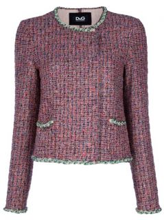 Tweed Jacket With Chain Trim   Giulio Woman   farfetch 