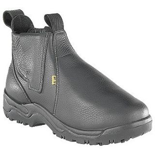 Mens Florsheim Work Quick Release Boot Black Shoes 