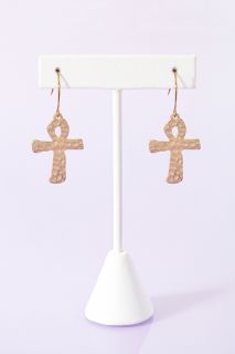 Ankh Cross Earrings in Accessories at Nasty Gal 