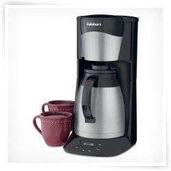 Cuisinart DTC 975 12 Cup Programmable Thermal Coffeemaker   Black 
