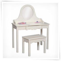 Little Colorado Vanity and Bench Set   Linen