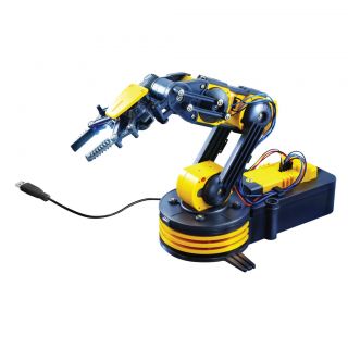 Robotic Arm Kit with USB PC Interface  Projects  Maplin Electronics 