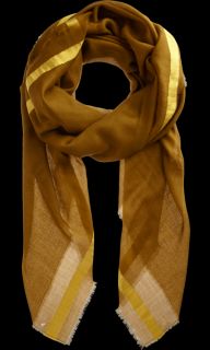 Lanvin Tonal Border Scarf 