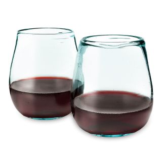 RECYCLED WINE GLASSES  Stemless Wine Glasses  UncommonGoods