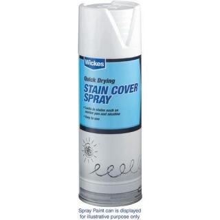 Stain Cover Seal Spray Paint White 400ml   Spray Paint   Paint 