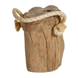 This Novel door stop is made from a gnarled tree trunk. Good and 