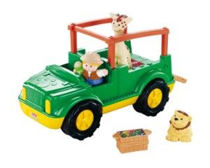 Fisher Price Little People Safari Truck, Mattel   myToys.de