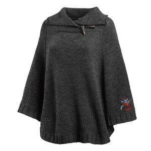 OCK Strickponcho Damen 