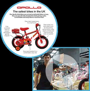 All Apollo Kids Bikes conform to stringent European Cycle Safety 