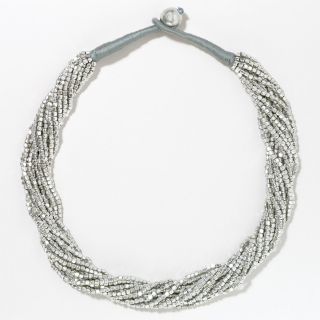 Silver Multi Strand Necklace  World Market