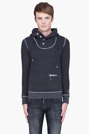 Diesel Beige Sibyll Hooded Pullover for men  