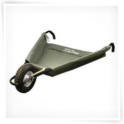 WheelEasy Collapsible Green Wheelbarrow