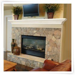 Pearl Mantels Crestwood Transitional Fireplace Mantel Shelf