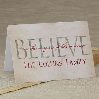 7333   Believe In Christmas© Christmas Cards 
