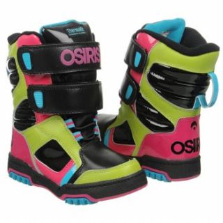 Kids OSIRIS  Osiris Snowslide Blk/Pink/Lime/Cyan FamousFootwear 