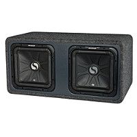 Kicker Dual Vented Box, S12L3   Wired 2ohm to Amp Cat code 284922 0