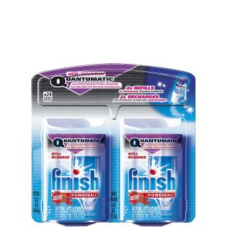 Finish Quantumatic Dishwasher Detergent Refill   