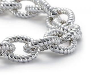 Rope Link Bracelet in Sterling Silver  Blue Nile