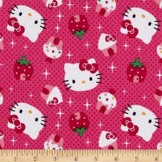 Hello Kitty   Discount Designer Fabric   Fabric