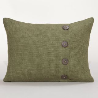 Green Burlap Lumbar Pillow Green Burlap Lumbar Pillow  World Market