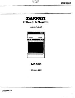 Model # 30 3989 Frigidaire Gas range   Gas range page 6 (31 parts)