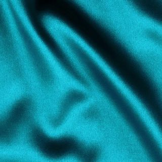 Tahari Stretch Satin Turquoise   Discount Designer Fabric   Fabric 