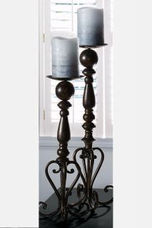 Darby Candlesticks   Set of 2   Candles And Candle Holders   Home 