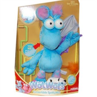 Playskool Blue Wot Wots Funvertible Plush SpottyWot