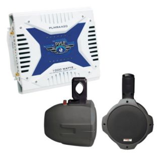 Pyle Marine Amplifier And Wakeboard Tower Speaker Package   Gander 